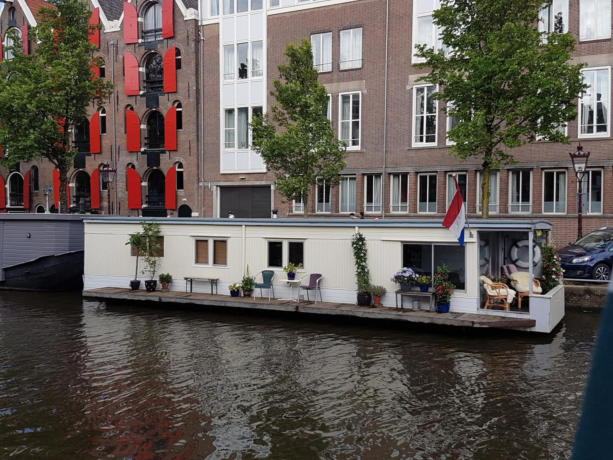 Pantheos Top Houseboat アムステルダム エクステリア 写真